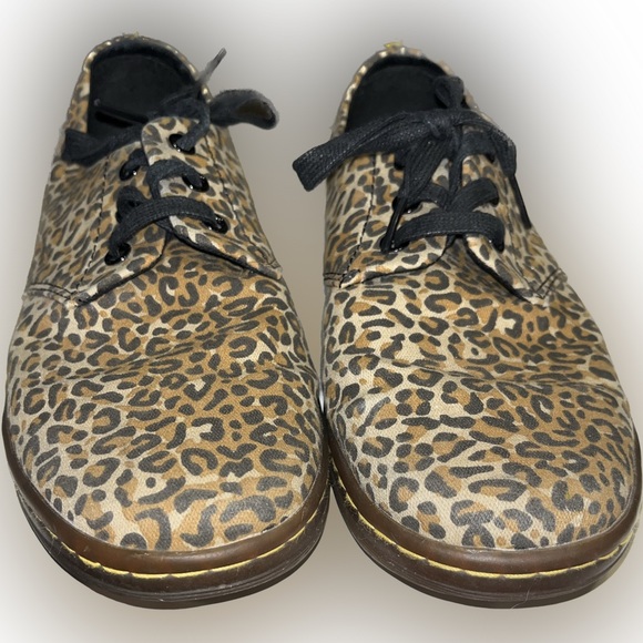 Dr. Marten Aldgate Leopard Print Lace Up Shoes Size 9 - Picture 7 of 14